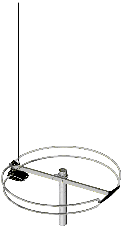 View of the antenna