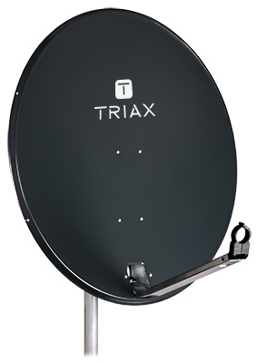 Műholdas antenna: TRIAX 100 TD (100cm, sötétszürke)