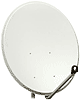 Antena satelitarna stalowa 100cm FAMAVAL Off-Set 100 LH