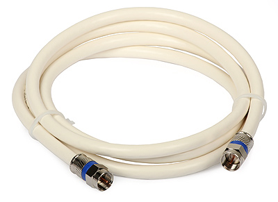 F-plug to F-plug Cable (PCT compression connectors, 1.5m)