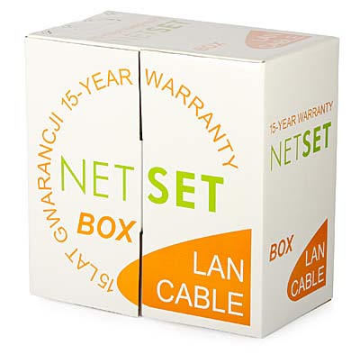 NETSET FTP 5e sodrott, beltérben használható árnyékolt kábel  [1m]