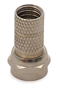 F-connector: 5.5mm (twisted-on, iron)