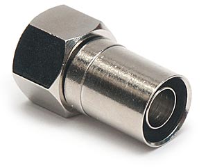 Złącze F zaciskane 6,5 mm Tratec