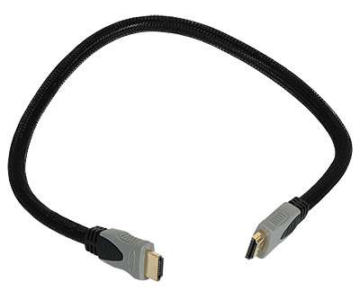 High Speed HDMI Cable with Ethernet (v1.4, 0.5m, 28AWG)