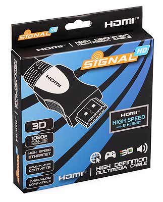 High Speed HDMI Cable with Ethernet (v1.4, 2m, 28AWG, flat)