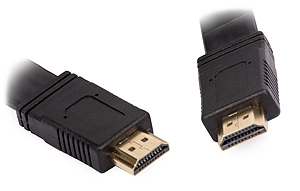 High Speed HDMI Cable with Ethernet (v1.4, 10m, 28AWG, flat)