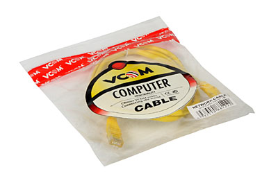 UTP Patch Cable Cat5e (1m, yellow)