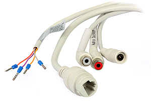 View of the connectors