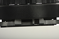 View of the microSD card slot