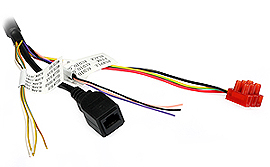 View of the connectors