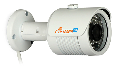 View of the camera in working position