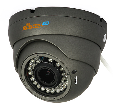 View of the camera in working position