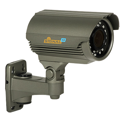 View of the camera in working position