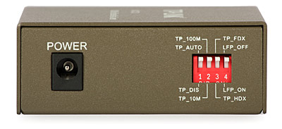 Media konwerter TP-LINK MC112CS - 100 Mb/s, jednomodowy, SC, do 20 km Tx:1310 nm Rx:1550 nm