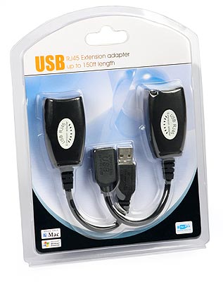 Przedłużacz USB po skrętce komputerowej