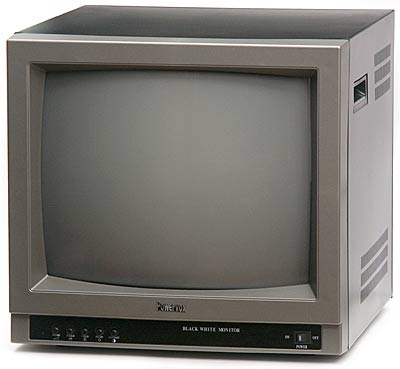 Monitor CCTV 17' czarno-biały MBX17A Powervox WYPRZEDAŻ