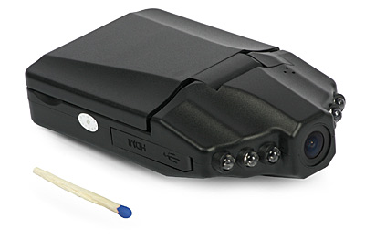 Kamera z rejestratorem PROTECT 701 HD, H.264 ruchomy LCD, czytnik SDHC/MMC