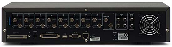 Cyfrowy rejestrator 8-kanałowy DVR CPD505 (LAN, Triplex)