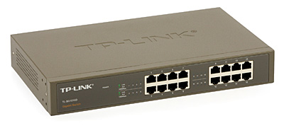 16-port Gigabit Switch: TP-Link TL-SG1016D