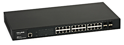 Managed Switch: TP-LINK TL-SG3424 (24xGbE 4xSFP)