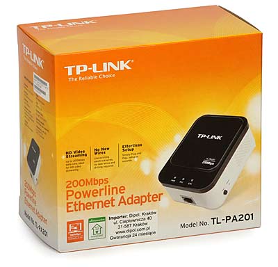 Powerline Ethernet on Powerline Ethernet Adapter  Tp Link Tl Pa201  200mbps