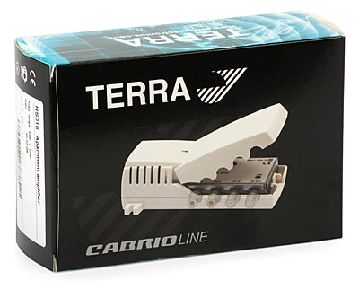 VHF/UHF Amplifier: Terra HS-016 (Cabrio, 1-in/2-out) 