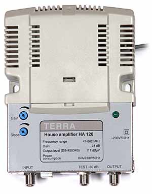 Building Amplifier:Terra HA-126
