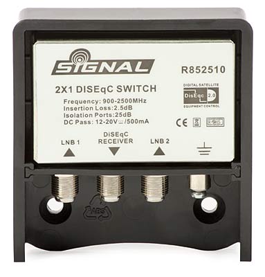 DiSEqC 2.0 Switch: Signal 2x1 DS-7021