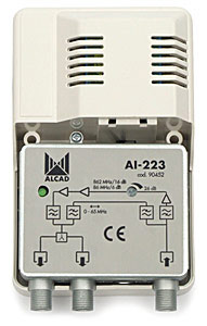 Broadband Amplifier with Return Channel: Alcad AI-223